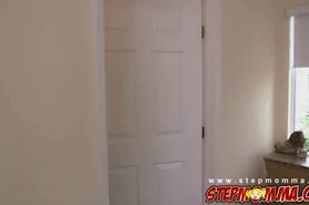 Sexy Zoe Parker licking and sucking hard cock