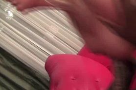 Kinky slut goes from sucking to humping cock