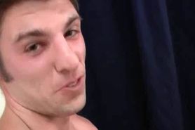 Busty college blonde cunt fingered in 3some