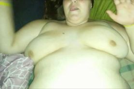 Amateur Fat chick solo and sex