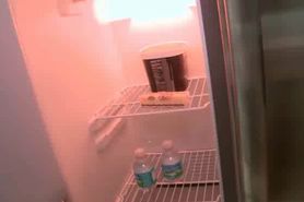 Frozen butter in her snatch