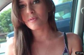 Latina babe escort sucking cock for easy money