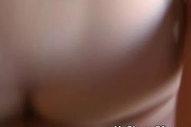 Busty Redhead Blowjob And Fingered