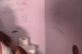 Slut working her twat and sucking large shaft on gloryh