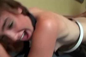 Turned on college sluts fucked in dorm rooms