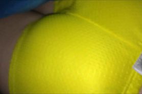 Jerking Off & Cumming on her Boxers