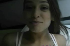 Hot College Ex Giving Blowjob POV