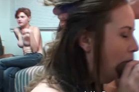 College Girls Suck And Ride On Dick