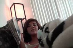 Lucky BF gets his dick sucked good in bed