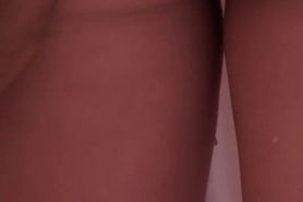 Babe gets off the shower to fuck huge cock