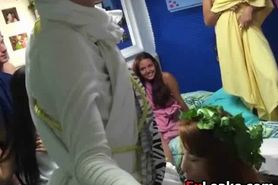 Ex And Friends Fucked At Toga Party