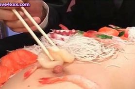 Sublime asian sucking huge penis