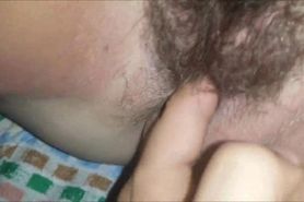 Hairy Teen vagina squirting