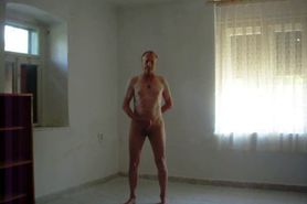 Wanking Nude in Old Abandoned House