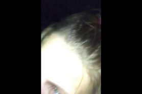 Blue-Eyed Blonde Gets Facial Cum
