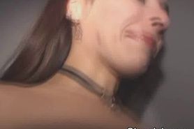 Brunette Cock Smoker At Glory Hole