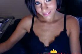Hot Girl doing show on Webcam