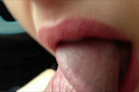 She gives her BF a blowjob - HD
