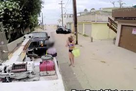Dirtbags Sucking Dick In Tow Truck