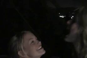 College sluts having a lesbian orgy party