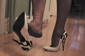 Heels and stockings