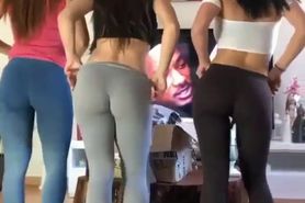 Thongs shown in dance