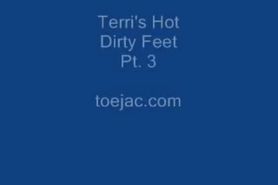 Terri dirty feet part 3 Toejac 