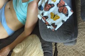 Wife Asleep in Her Chair 2
