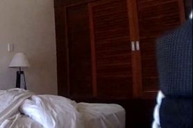 Rosy parading her tits and ass