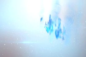 Blonde Plays in The Bathroom