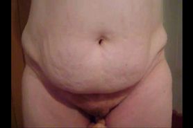 BBW fat chubby pussy insertion playing