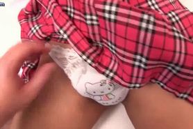 Sexy teen asian shemale stripping