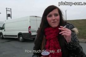 Amateur Morgan Blanchett banged for cash