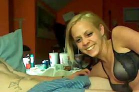 Cock Hungry Tattooed Blonde Fucked