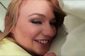 Maci Moore gets nasty facial after anal