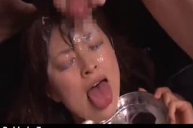 Semen Fountain Erupts On this Japanese Girl