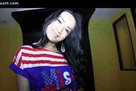 Brunette shemale loving anal sex