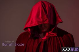 Amazing tied MILF sucks and fucks hard after massage