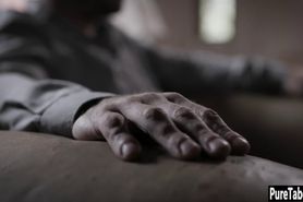 Crazy stepdad punished sexy blonde teen and fucked her