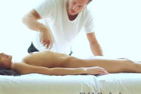 Brunette Gets Face Banged On Table