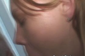 Blonde Whore Sucks Dick With Facial