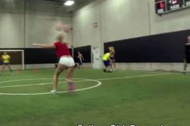 College Dodge Ball Turns To Blowjobs
