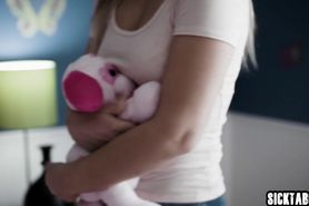 Sexy latina teen jumped on a big cock after blowjob