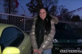 Euro chick Tereza Becker sex for cash