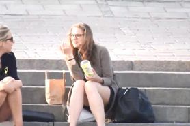 Blonde uk spread legs