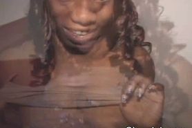Black Amateur Sucks At Glory Hole