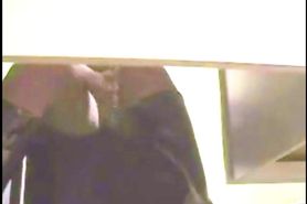 My sister masturbates during online lessons