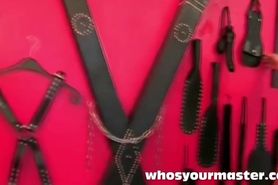 Submissive guy with 2 brutal mistresses