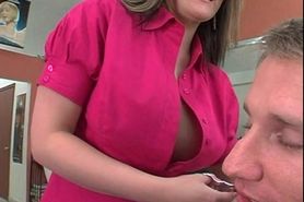 Attractive mom tit fucking and sucking teen loaded cock