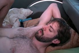 Brunette stud fucks teen gay ass with his stiff cock in
